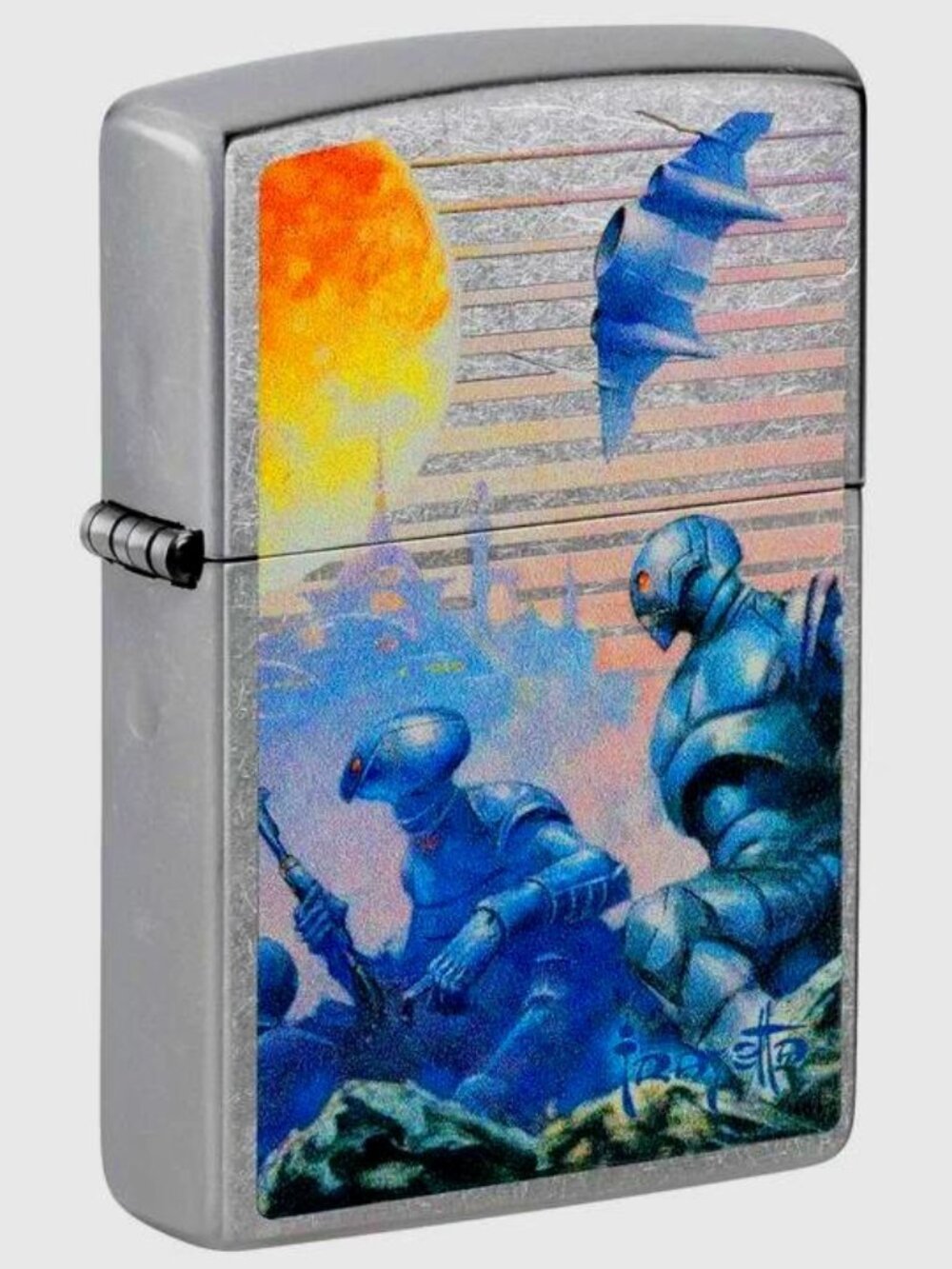 Cool Frank Frazetta Swords Of Mars Zippo Lighter